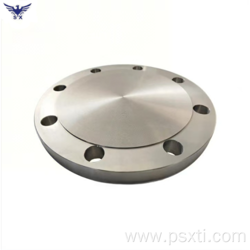 Sandblasting Titanium Blind Flange